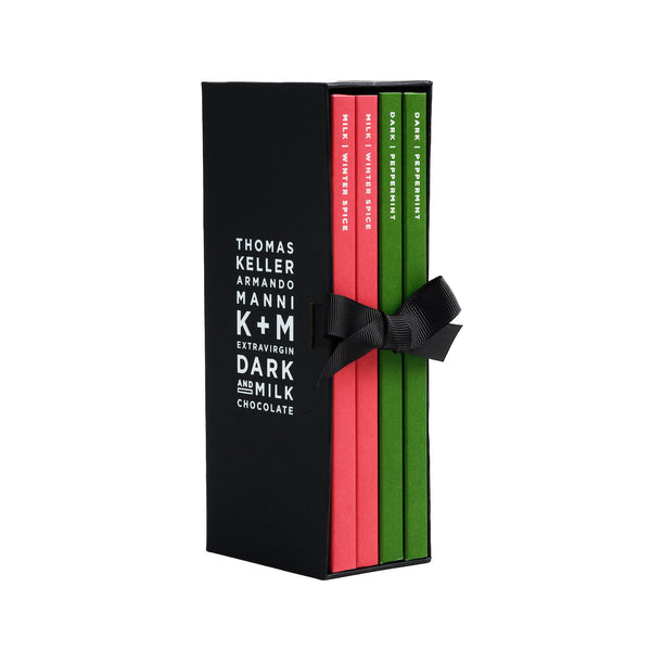 K+M Extravirgin Chocolate Winter Four-Pack Gift Box