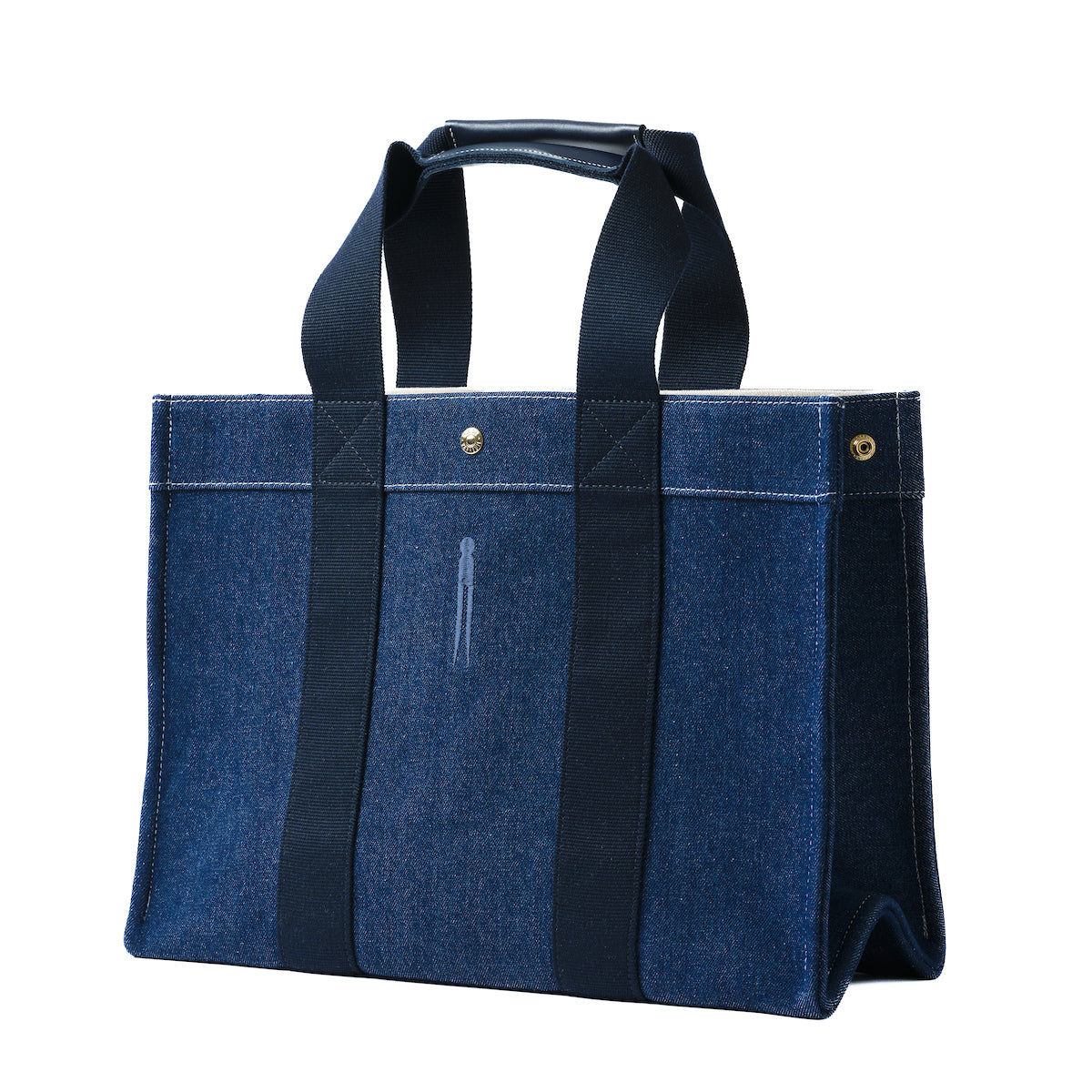 RUE DE VERNEUILパリBrandランダムストライプトートバッグ（L) RUE DE VERNEUILパリBrandランダムストライプトートバッグ（L