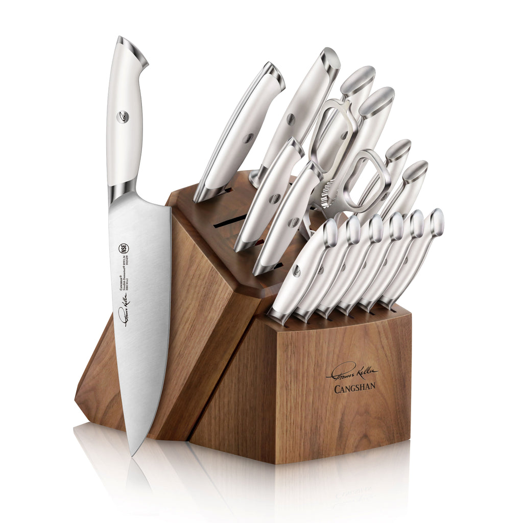 Thomas Keller Signature Collection by Cangshan - 17-Piece Knife Block –  Finesse The Store