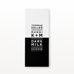 K+M Extravirgin Dark Milk Chocolate:  Ecuador