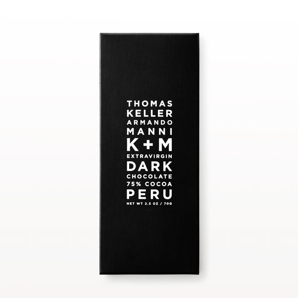 K+M Extravirgin Dark Chocolate: Peru