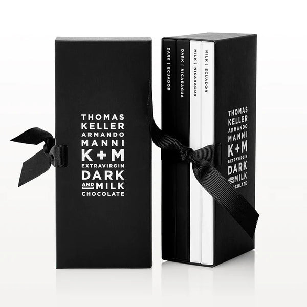 K+M Extravirgin Chocolate Four Pack Gift Box