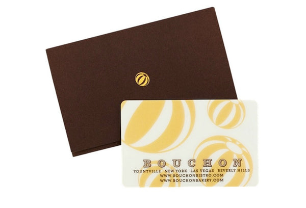 Bouchon and Bouchon Bakery Gift Card